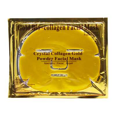 Hot selling on Amason  Best facial collagen Factory Wholesale Anti-aging , anti-wrinkle, gold face mask